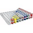 Display Technologies Visi-Slide Gravity Fed Organizer, low ring for 12-16oz Beverages on Flat and Angled Shelves in Cold Vaults & Coolers, 10-Wide, 27" Drink Organizer (Pack of 6)