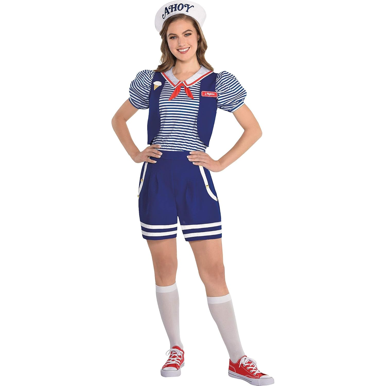Party City Robin Scoops Ahoy Halloween Costume for Adults Stranger