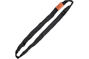 Black Spanset Endless Round Sling Heavy Duty Polyester Lifting Sling 5300 Lbs Vertical Capacity 4240 Lbs Choker 10600 Lbs Bas