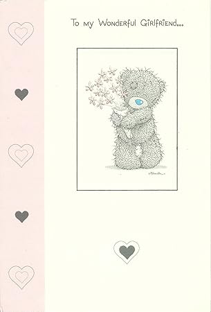 Me To You Tatty Teddy Happy Birthday Card To My Wonderful