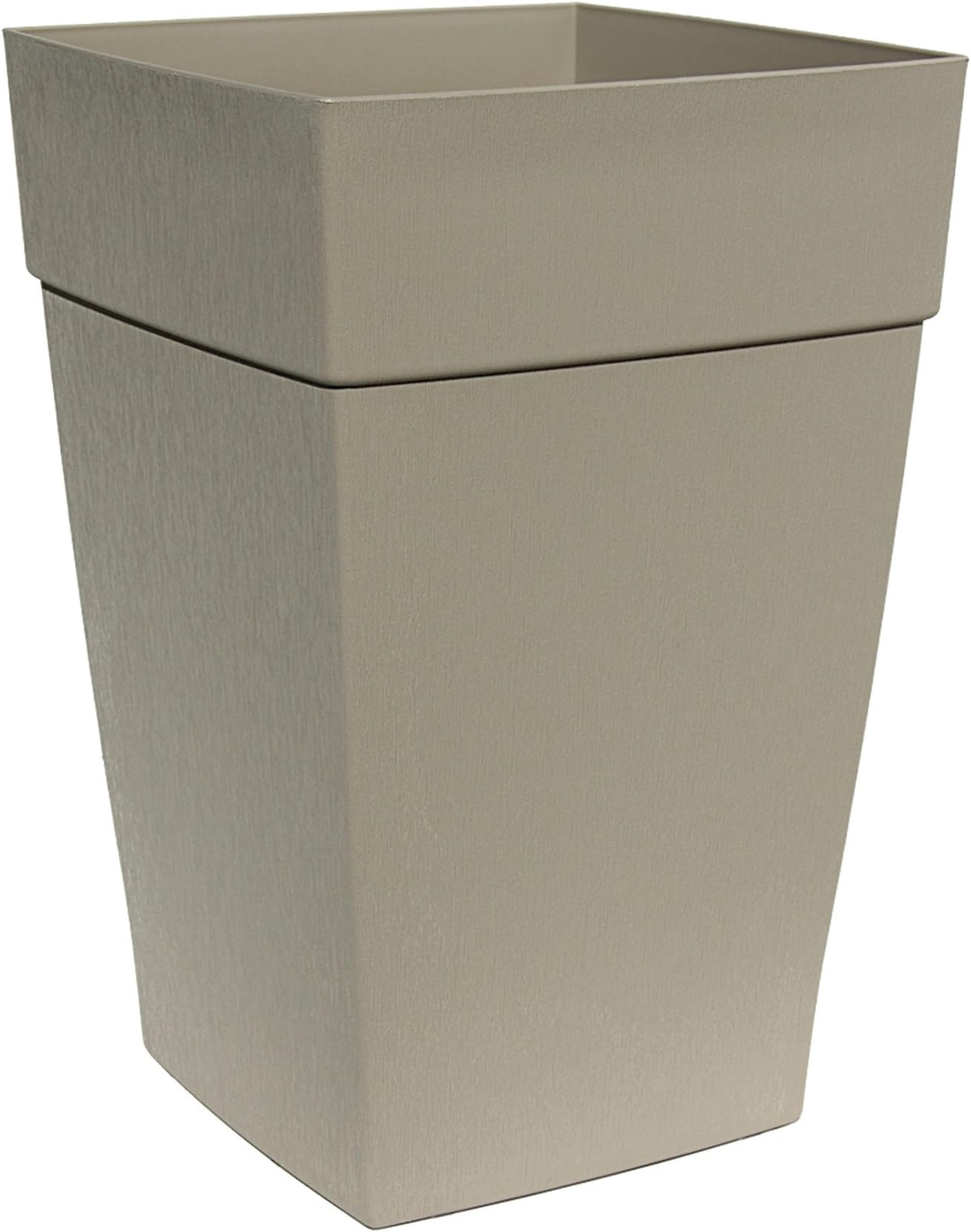 DCN Plastic N351638 Harmony Tall Planter, Portabella, 16 by 24-Inch (Discontinued by Manufacturer)