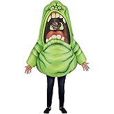 Fun Costumes Officially Licensed Adult Ghostbusters Inflatable Slimer Costume - Unisex Green Monster Outfit for Halloween Party, Movie Fans, and Cosplay Fun - Standard - Green