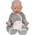 Vollence 18 inch Sleeping Silicone Baby Doll That Look Real,Reborn Baby Doll,Real Lifelike Baby Dolls - Boy