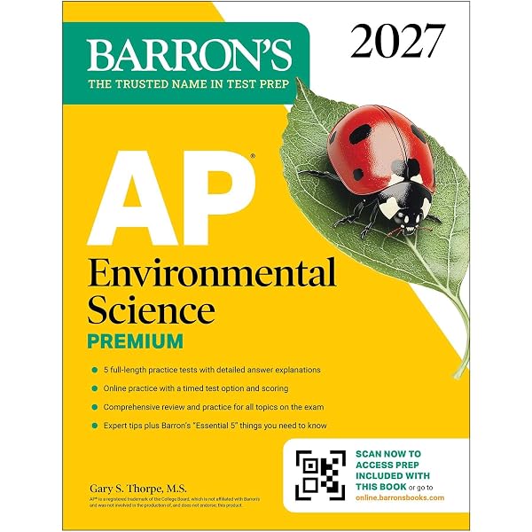 Amazon.com: Princeton Review AP Environmental Science Prep, 2023