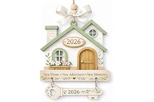 Faythory 2026 年新款家居装饰品,乔迁礼物,新房子礼物,欢迎回家礼物,第一个家居礼物,家居甜蜜家居装饰,4x4英寸(约10.2x10.2厘米)(ONM Newhome Eco)