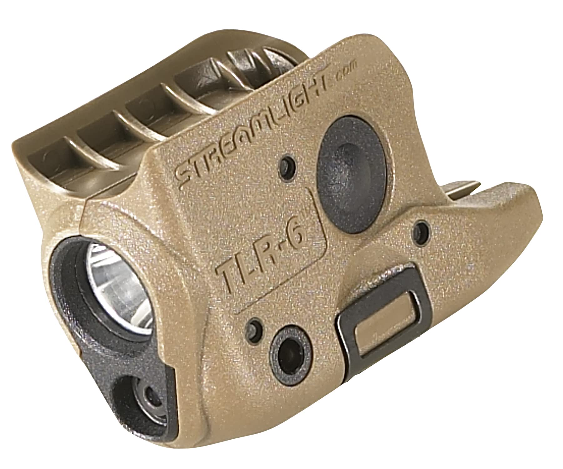 Photo 1 of Streamlight 69278 TLR-6 100-Lumen Tactical Weapon Light with Integrated Red Aiming Laser Designed Exclusively and Solely for Glock 42 & 43, Flat Dark Earth