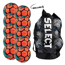 Select Classic V21 Soccer Ball, 10-Ball Team Pack
