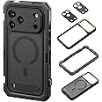 SMALLRIG Mobile Video Cage for iPhone 17 Pro Max, with Phone Case and Lens Backplate, Phone Video Rig for Videography, Vlog R