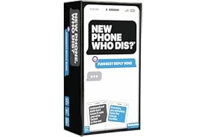 WHAT DO YOU MEME? New Phone, Who Dis? by Relatable, The Offline Text Message Party Game for Adults, Spicier Edition Includes 50 Inbox Cards & 250 Reply Cards, The for Friends, & Christmas Party Games