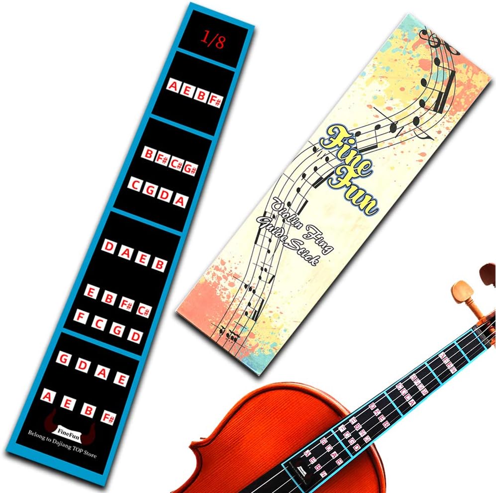 FineFun Violin Finger Guide/Fingerboard Sticker Fret guide