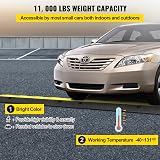 VEVOR 3 Pack 2 Channel Rubber Speed Bump Cable Protector Ramp 11000lbs per Axle view 4