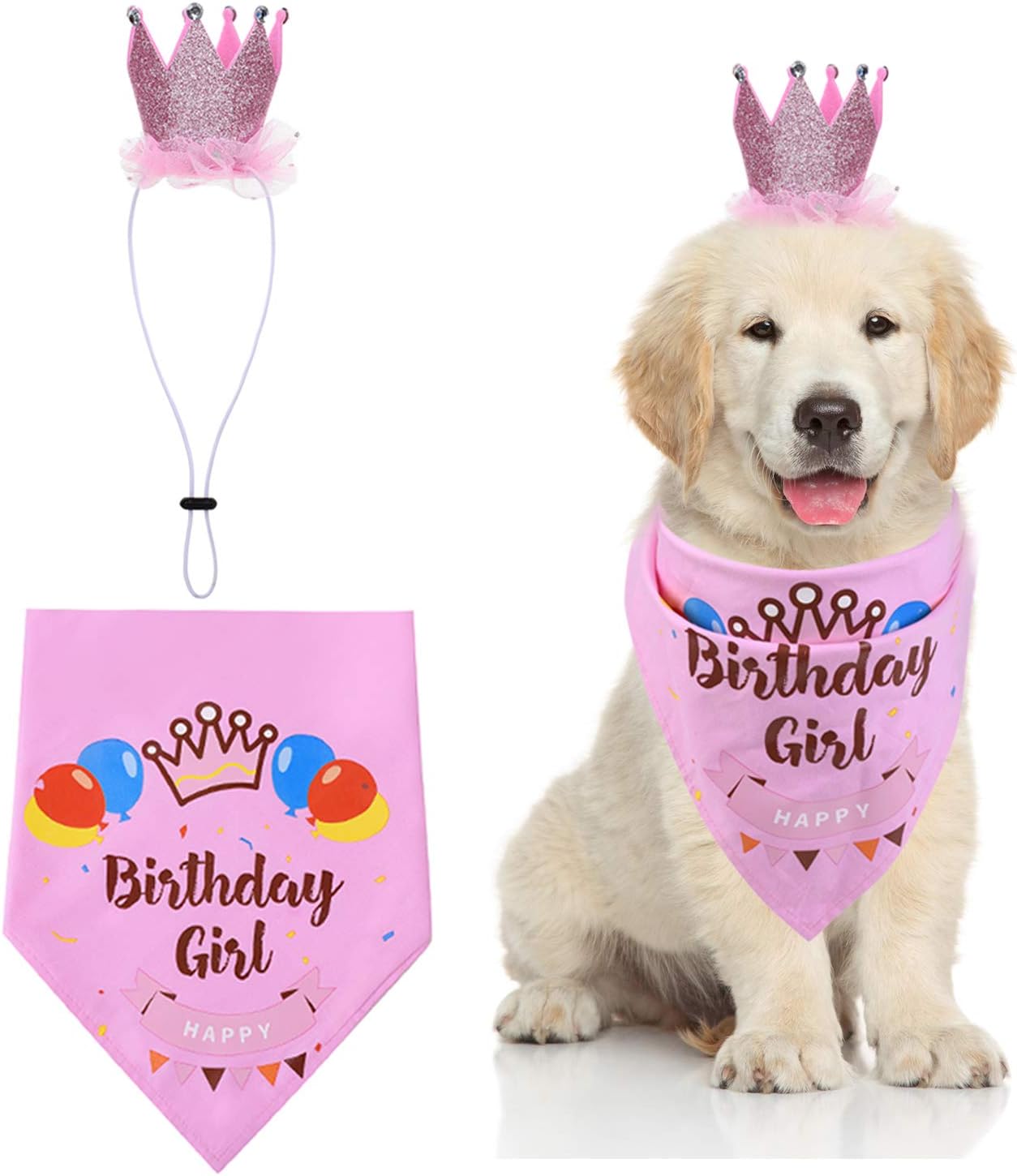 Dog Birthday Outfit Amazon / Amazon Com Dog Birthday Bandana Girl Charming Princess Birthday