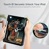 FINTIE iPad 11 11 Inch 10 10.9 Inch Case Stand Pencil Holder Sleep Wake Hibiscus view 8