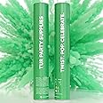 Green Powder Cannons Smoke Bombs Biodegradable Poppers | 2 Pack | Launch 25 ft Far | 12 inch | Decorations For Photoshoots, Gender Reveal, Celebrations, Festivals, and Parties | TUR Party Supplies