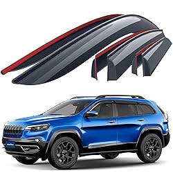 Goodyear Shatterproof Window Deflectors for Jeep
