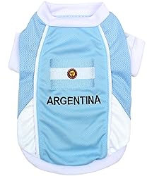 Parisian Pet Dog Jersey - Embroidered “ Argentina