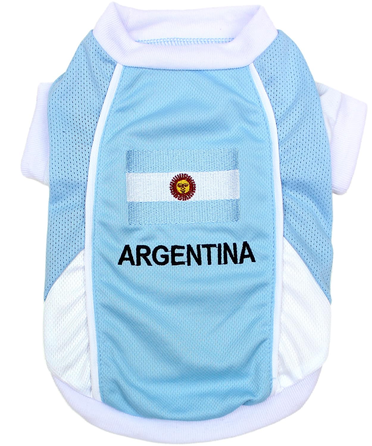 Parisian Pet Dog Jersey - Embroidered “ Argentina