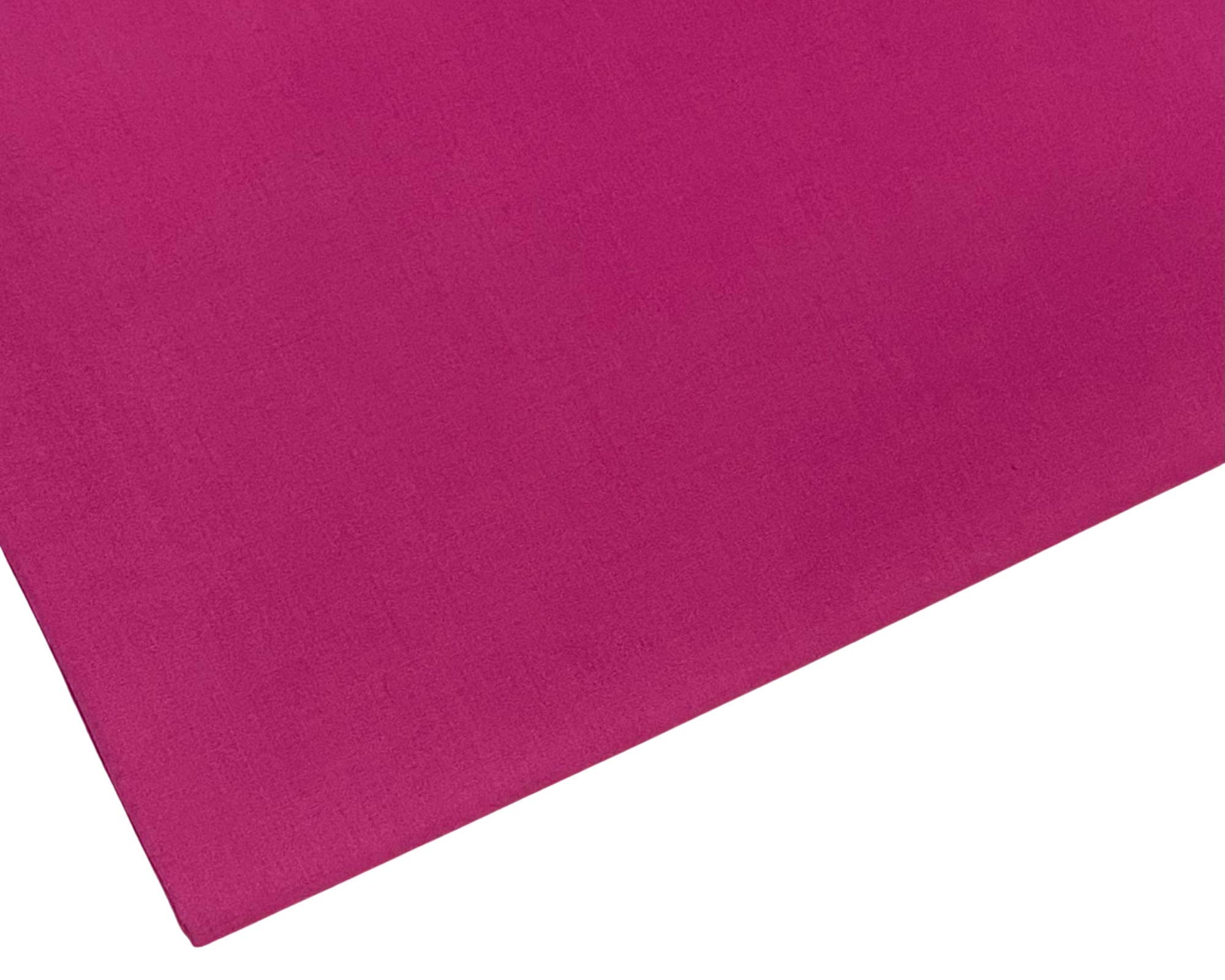 Plain Hot Pink Polycotton Fabric - 45 inch / 112 cm Wide - 40+ Colours - 5 Metre