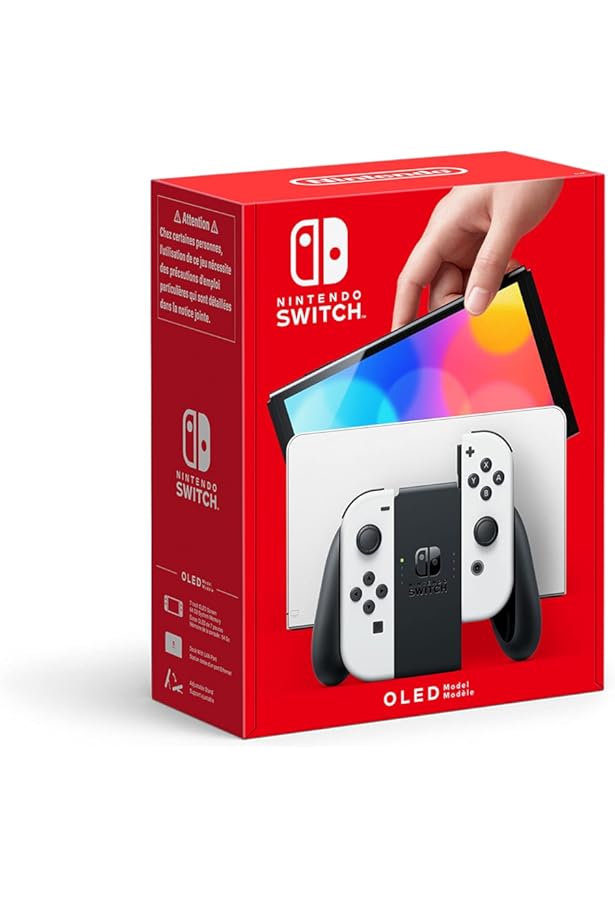 Amazon.com: Nintendo Switch OLED Model w/ White Joy-Con (Renewed)