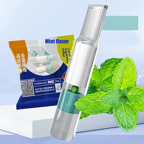 cigarette with mint ball This is the capsule some cigarettes had in the filter that would let you turn in menthol if you squeezed it. : r/interestingasfuck Mint Tar Guard Filters -