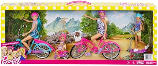 barbie bike race