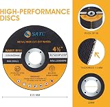 S SATC 115mm Cutting Discs 50-Piece Ultra Thin 1mm for Metal Cutting view 2