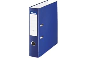 Esselte 829741 - Blue Lever Arch Folder Spin 75mm