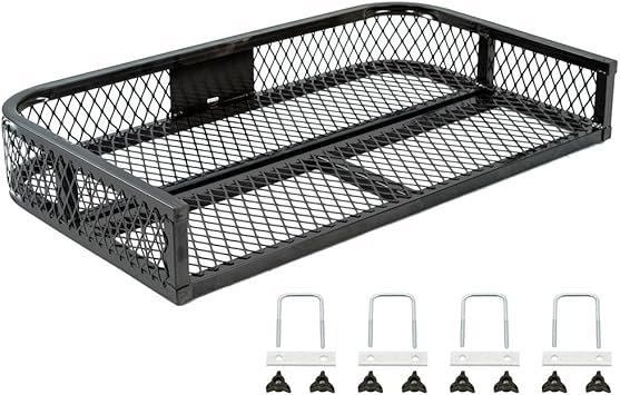 Amazon Com Black Widow Atvrb 3922 Atv Rear Rack Mounted Steel