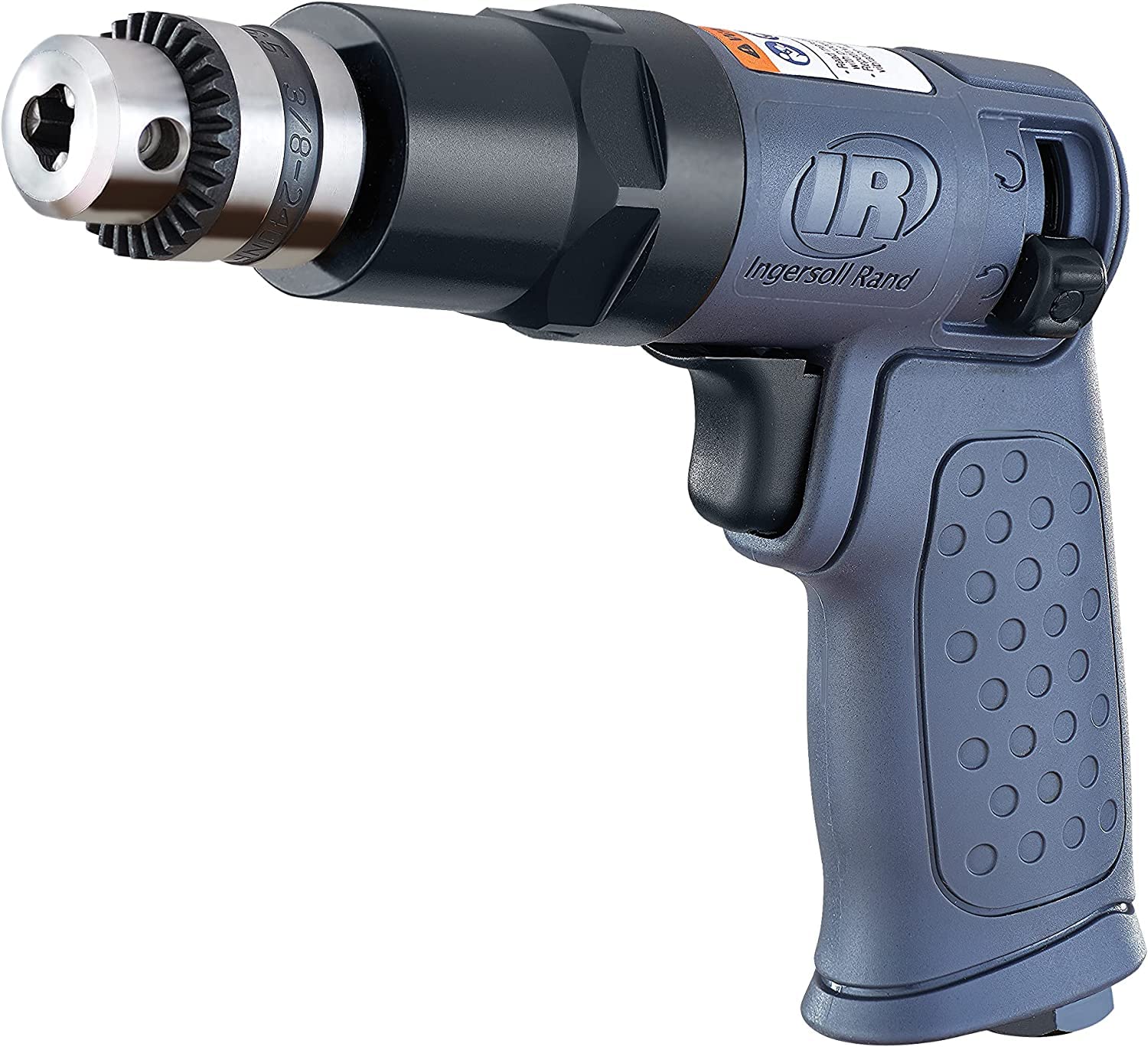 Ingersoll Rand 7804XPA Heavy Duty air Drill with 1/4" (6.5 mm) keyless Chuck-Pistol-Shaped Power Drill 0.12 kW,1600 RPM-Lightweight,Durable,Versatile