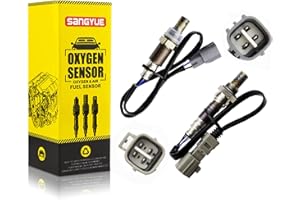 Sangyue Oxygen Sensor 1 & 2 for 2005 2006 2007 2008 Scion tC 2.4L Upper Lower Upstream + Downstream 2pcs