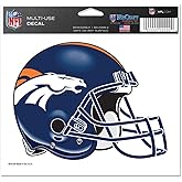 WinCraft Denver Broncos 5"x6" Color Ultra Decal