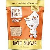 Date Sugar, Organic Sugar Substitute for Baking, 1 lb – Date Lady | Made From 100% Organic Whole Dates; Vegan, Paleo, Gluten 
