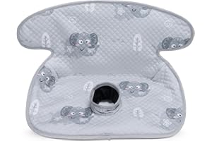 COOLBEBE Car Seat Protector for Potty Training, Dry Waterproof Car Seat Liner Toilet Training for Baby Infant Toddler, Piddle Pads Cover Car Seat Pad for Strollers & Carseat (Grey)