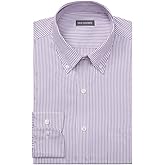 Van Heusen Men's Dress Shirt Regular Fit Pinpoint Stripe