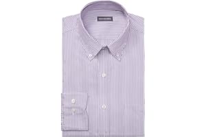 Van Heusen Men's Dress Shirt Regular Fit Pinpoint Stripe