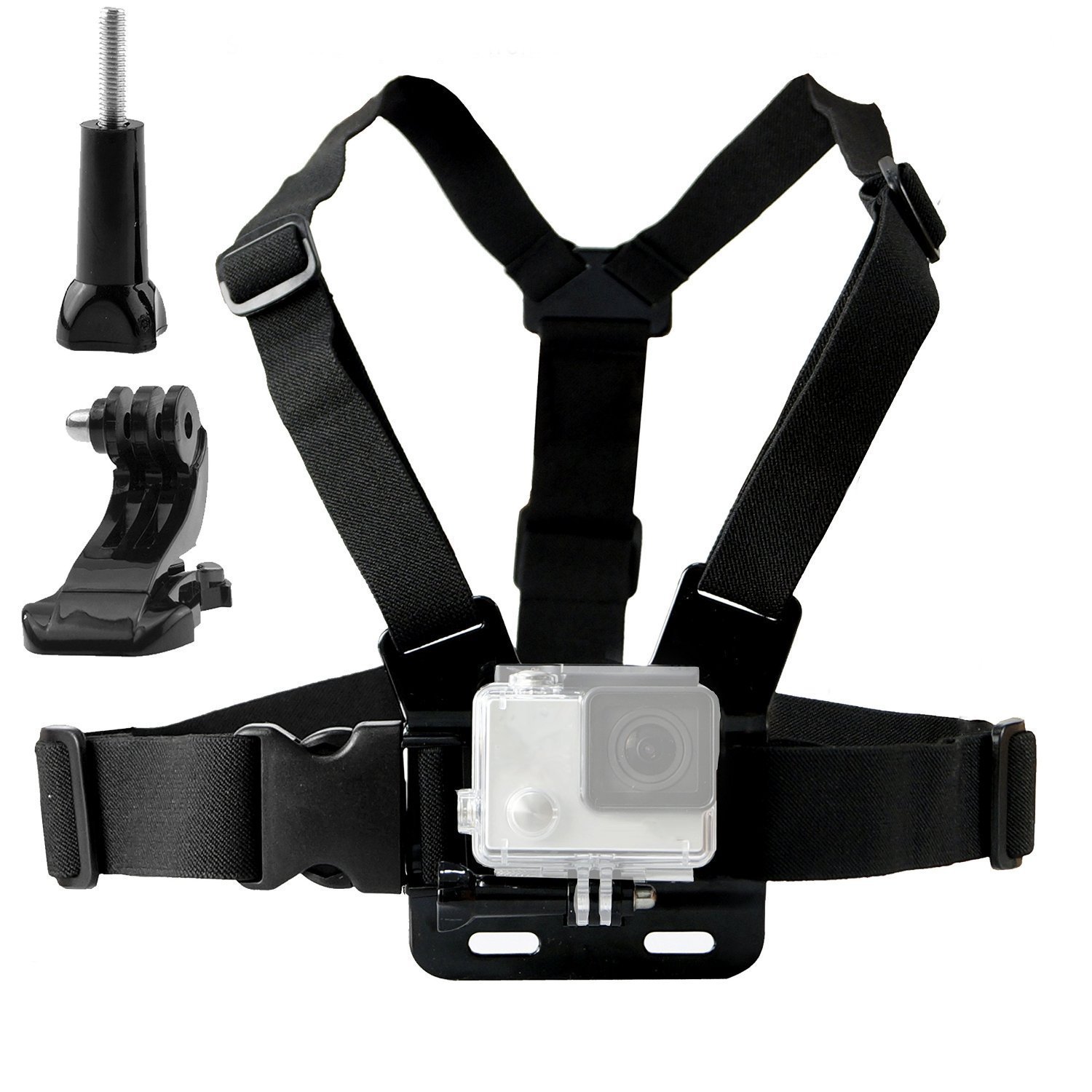 TEKCAM Action Camera Adjustable Chest Harness Mount Amazon.co.uk