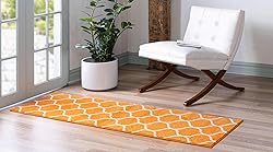 Unique Loom Trellis Frieze Collection Area Rug