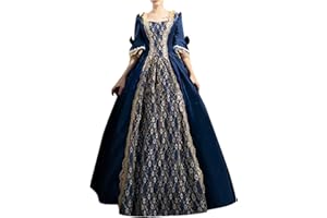 STYESH 1800s Rococo Dresses for Women Renaissance Dress Victorian Ball Gowns Costumes Medieval Vintage Tea Party Prom Dress