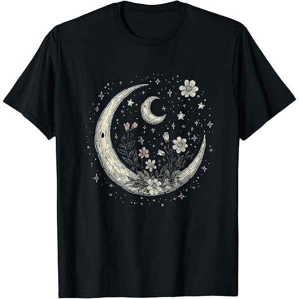 MOON TREE PLANET ブラックのみ　T shirt 新品