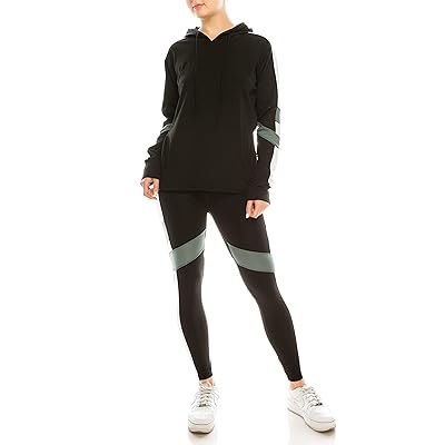 Women's Piece Active Wear Set Jacket Hoodie and Kenya Ubuy