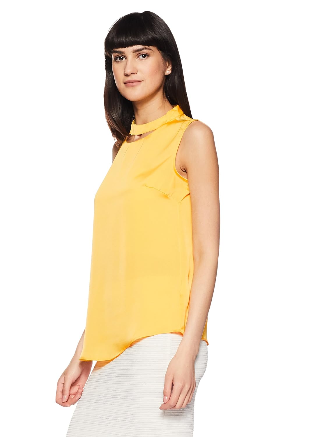 allen solly women's regular fit synthetic shirt