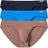 ZAIGGUT Men’s Pouch Underwear Bamboo Viscose Briefs Ultra-Soft & Moisture Wicking M L XL 2XL