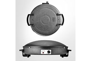 صاج Saj Non-Stick Electric e-Saj Arabic Oriental Bread Maker Manouche, Markouk, Thyme, Meat or Cheese Pie, Man2ouche Zaatar 1