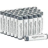 Amazon Basics 40-Pack AAA Alkaline Industrial Batteries, 1.5 Volt, 5-Year Shelf Life, for Household and Office Devices, Emergency Gear