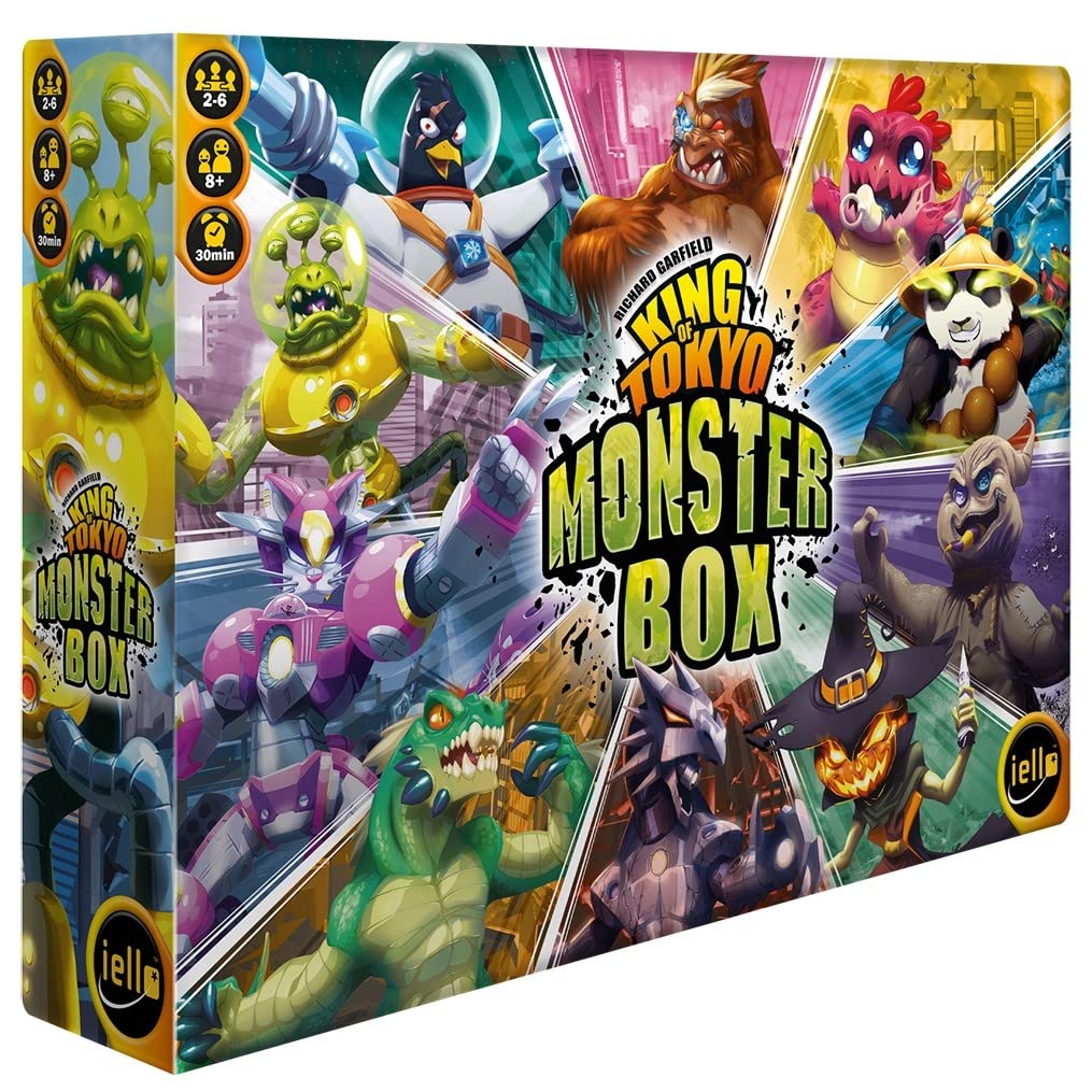 IELLO - 51876 - King of Tokyo: Monster Box