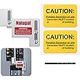 Natupal Generator Interlock Kit Compatible with Eaton Cutler Hammer Challenger BR-200 150 and 200 AMP Panel,1 1/4 to 1 1/2 Inch Spacing Between Main and Branch Breaker