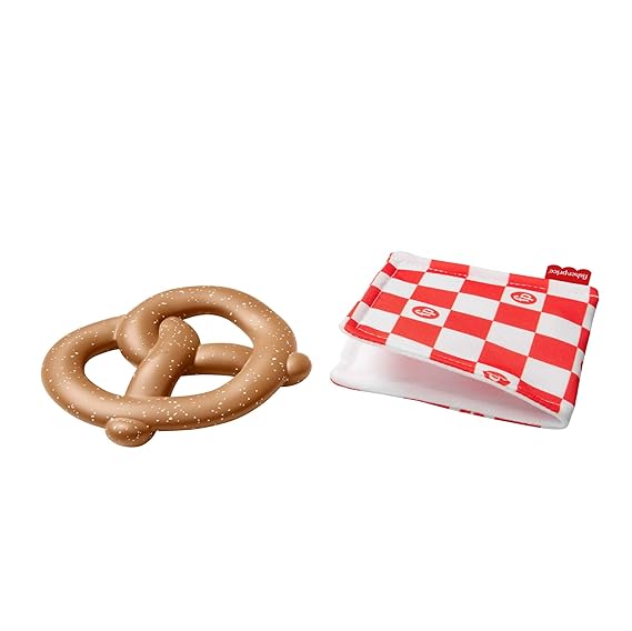 pretzel teething ring