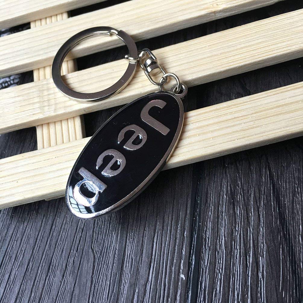 for Jeep Car Keychain Car Styling Standard Keychain Metal Car Logo