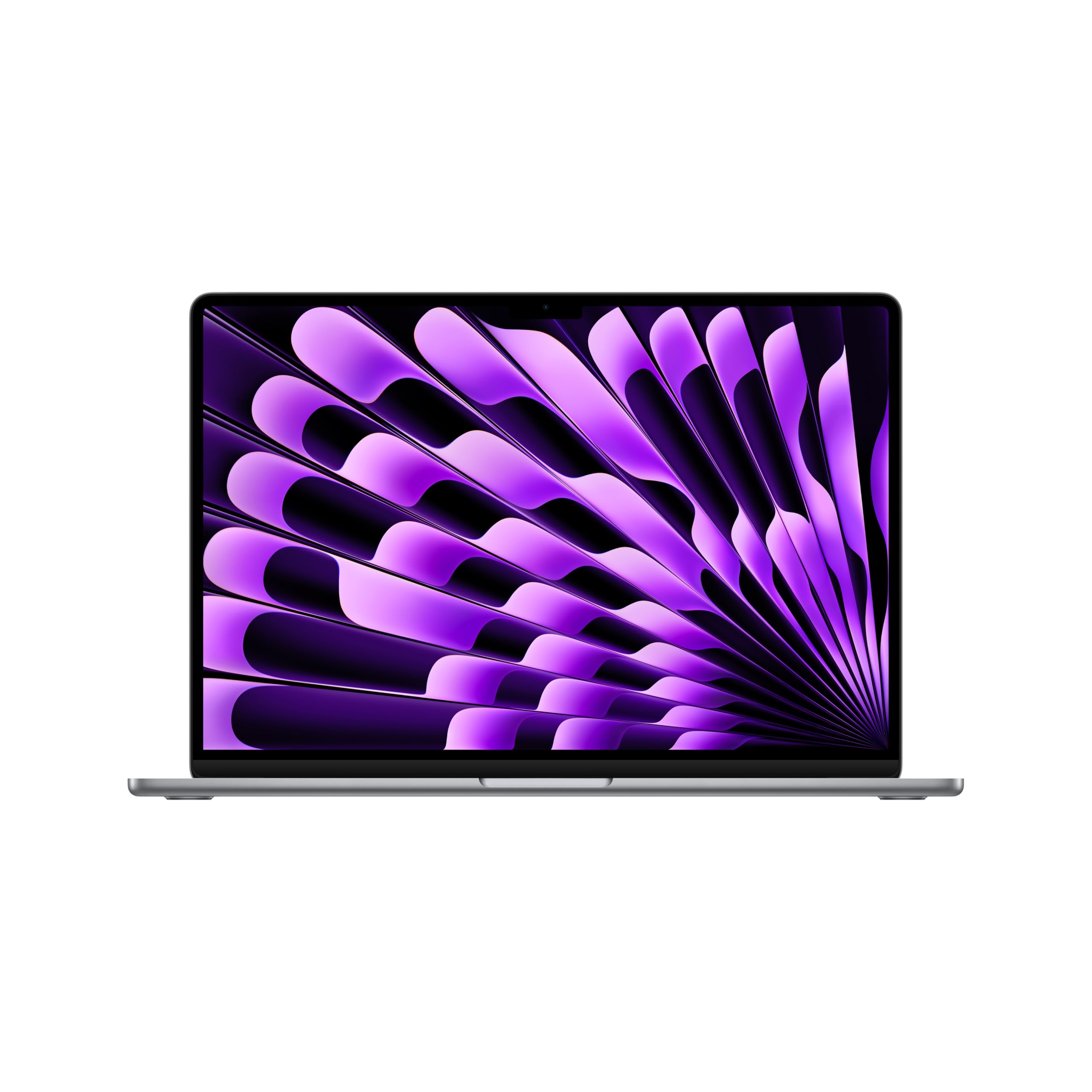 Apple laptop MacBook Air 15" con chip M3 (2024): display Liquid Retina 15,3", memoria unificata 8GB, archiviazione SSD 512GB, videocamera FaceTime HD 1080p, Touch ID; Grigio siderale
