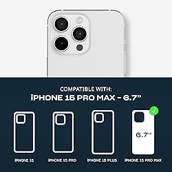 Tech21 Evo Crystal Kick case for iPhone 15 Pro Max